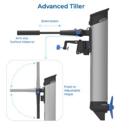 ePropulsion eLite phngsmotor 500W inkl. batteri &amp; AC lader
