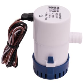 L�nsepumpe med indbygget flydeafbryder 1852 550 GPH 12V �19mm