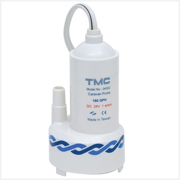 Dykpumpe tmc 160gph 12v.