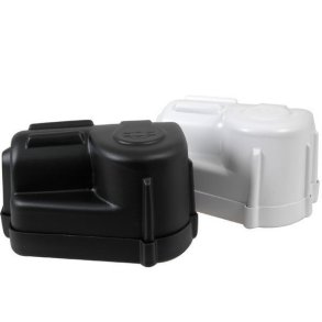 Dksel til viskermotor heavy duty sort