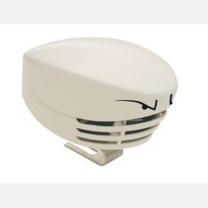 Enk.el horn 12v mini hvid