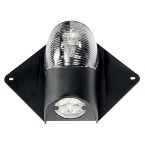 Led toplanterne 2w/dklys 4x1w, 12/24v indtil 20m