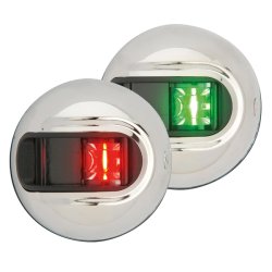 Attwood LED lanternes�t 2nm, sidemonteret r�d &amp; gr�n