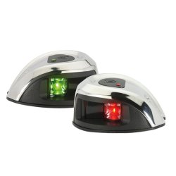 Attwood LED lanternes�t 2nm, topmonteret r�d &amp; gr�n