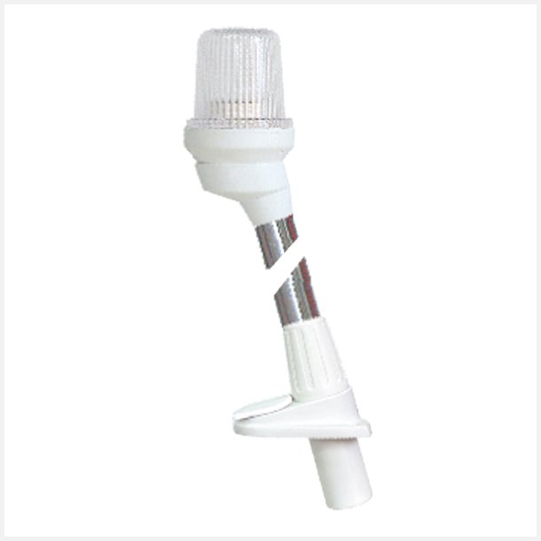 Lalizas Lanternemast aftagelig 12V 10W 2nm 540mm hvid
