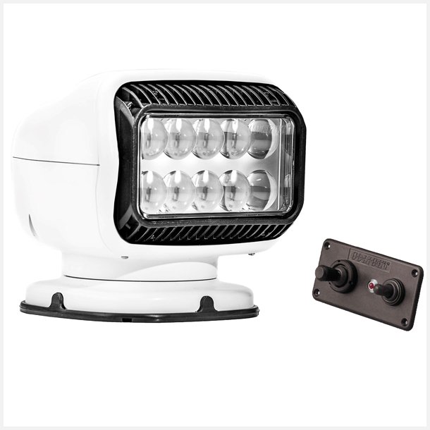 Golight S�gelygte hvid 12V led m/betjeningspanel