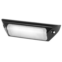 Hella d�kslys sort LED 1200 lumen vinklet 45 gr. 12/24v