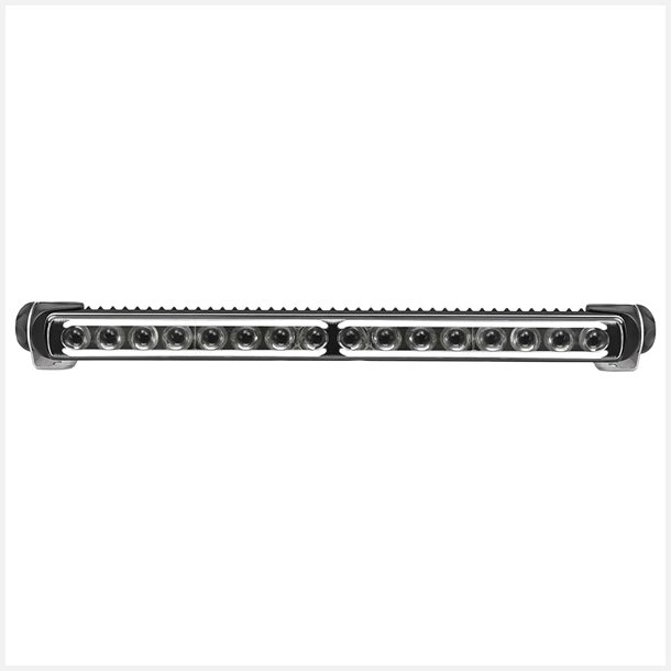 Hella d�kslys med edge lys Sea Hawk LED sort 12/24V