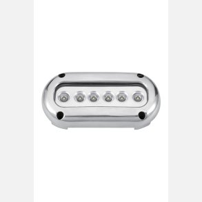 Undervandslys pbygning 14.2W 10-30V 6 LED bl