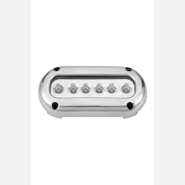 Undervandslys pbygning 14.2W 10-30V 6 LED bl