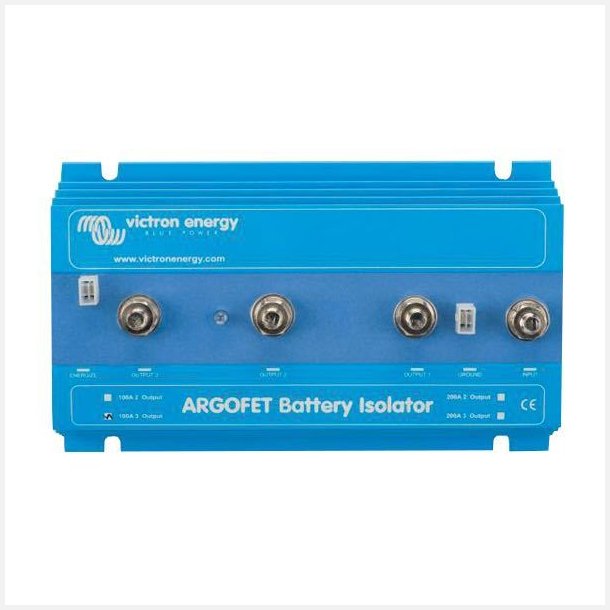 Victron Argofet batteriisolator 3 udg., 12/24V / 100 Amp