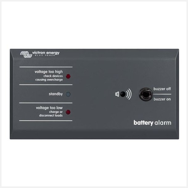 Victron batteri alarm med lyd &amp; lys, 12/24V