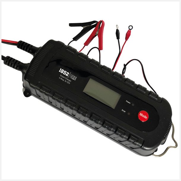 1852 Pro Smart Lader 6/12V 4A universal batterioplader
