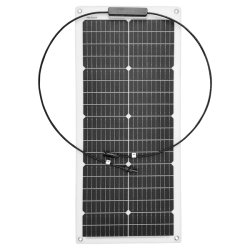 1852 Fleksibelt Solcellepanel mono 50 W, 86 x 39 cm