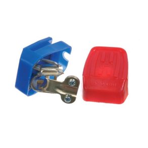 Batteripolsko med plastdksel 1 st