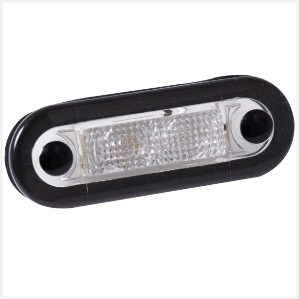 Hella led lampe til indbygn. 10-33v 0.5w 79 x 22mm hvid lys