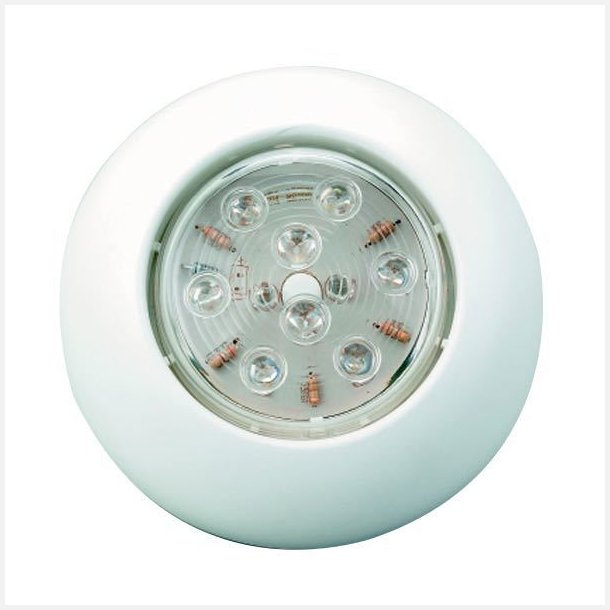 Led lampe med push.12V -hvid lys