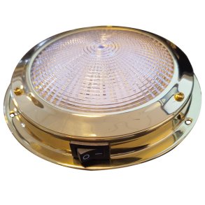 Led lampe messing 137mm 12V