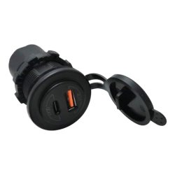 1852 indbygnings USB udtag IP65 12/24V USB A &amp; C