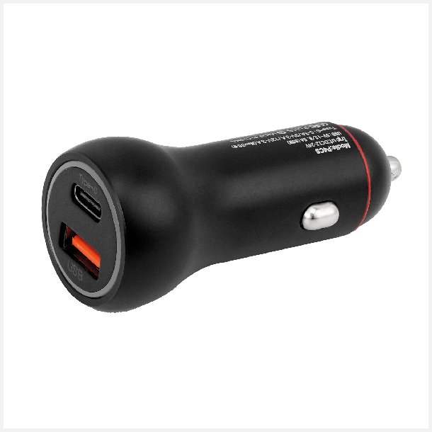 1852 adapter oplader 9-30V, USB A &amp; C
