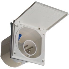 Cee 220v landstik indbygning