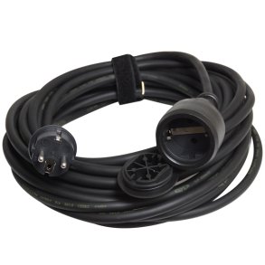 Ratio forlnger kabel han/hun 230v 3x2.5mm2 10 meter