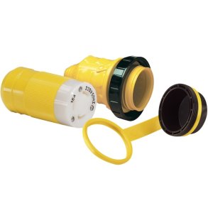 Marinco landstrmsstik 16Amp med cover og kappe