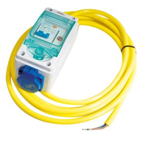 Ratio Landstr�ms central  230V 16Amp 1 x schuko stik