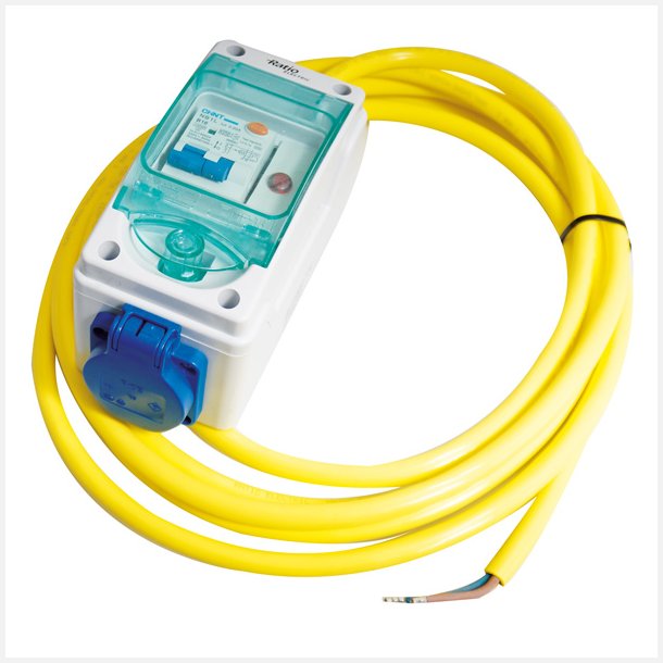 Ratio Landstr�ms central  230V 16Amp 1 x schuko stik