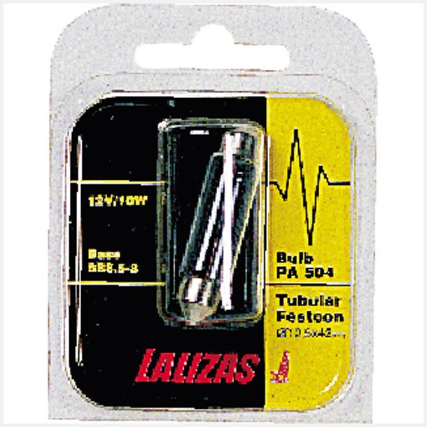 Pinolp�re 12v 10w 11x41mm blister