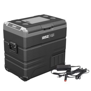 1852 kleboks 55L med kompressor, 2-delt kl/frys 12/24/230V