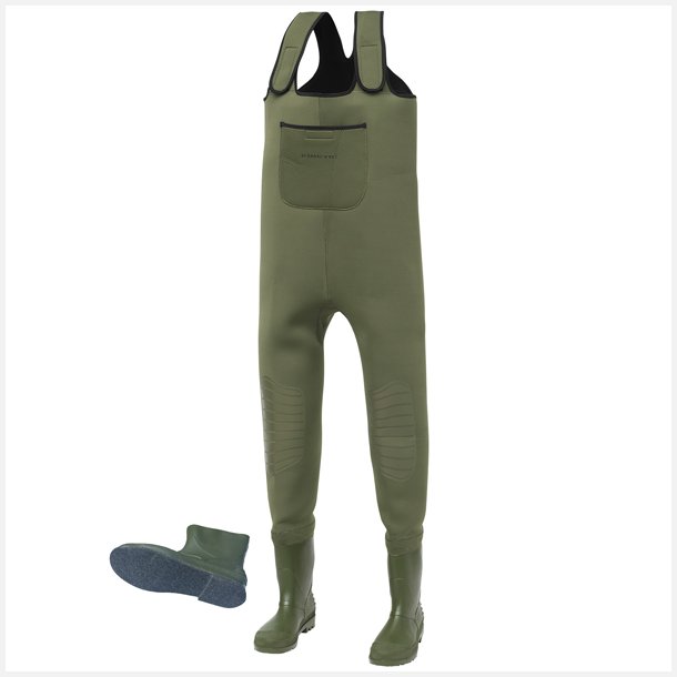 Kinetic Neogaiter Neopren waders armygrn, str 42-43