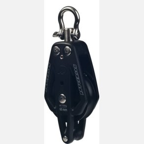 Rutgerson enkeltblok med hundsvot 60mm