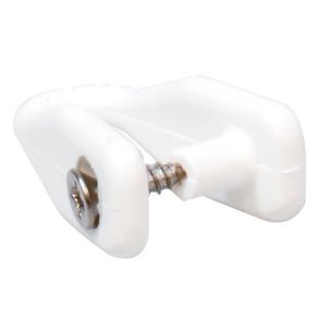 Sjkel hvid nylon 6mm, til skrue