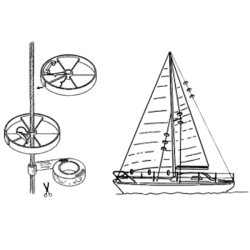Sailguard hjul 2 stk � 75 x 13 mm