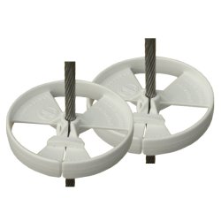 Sailguard hjul 2 stk � 75 x 13 mm