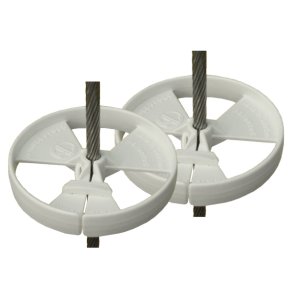 Sailguard hjul 2 stk � 75 x 13 mm