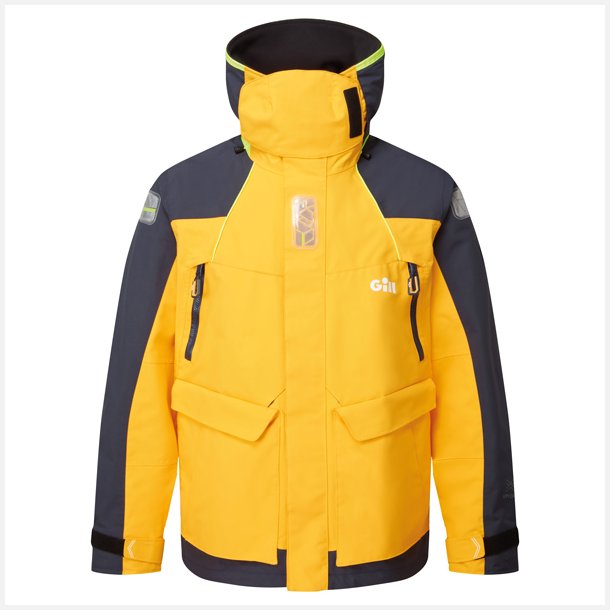 Gill OS26 Offshore Jakke, Goldfusion/Navy Str. XL