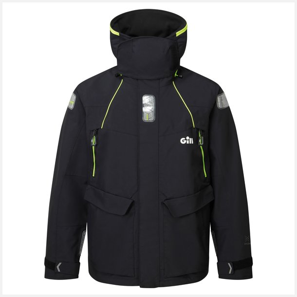 Gill OS26 Offshore jakke, Sort Str. S