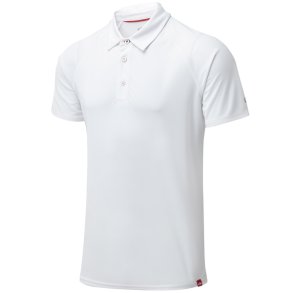 Gill UV008 Men's UV Polo Hvid Str S