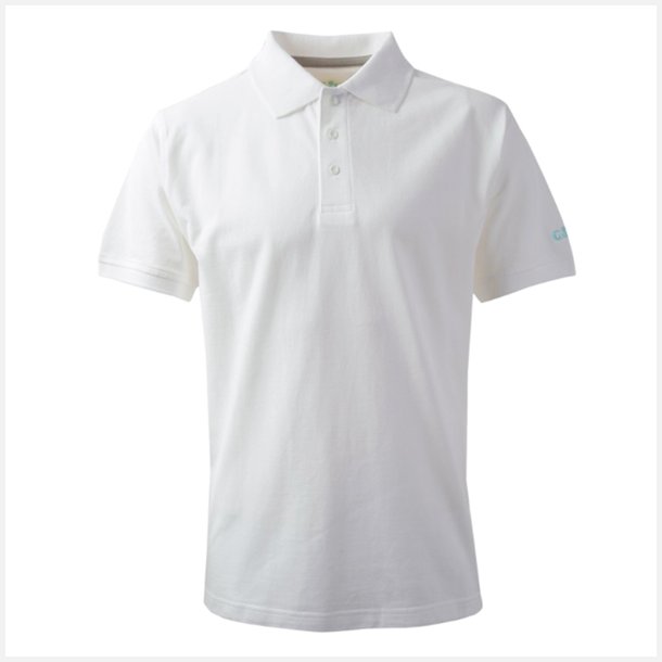Gill Herre Pique Polo CC013 hvid str. L