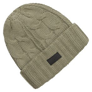 Gill HT 56 kable strikket hue, gr�n