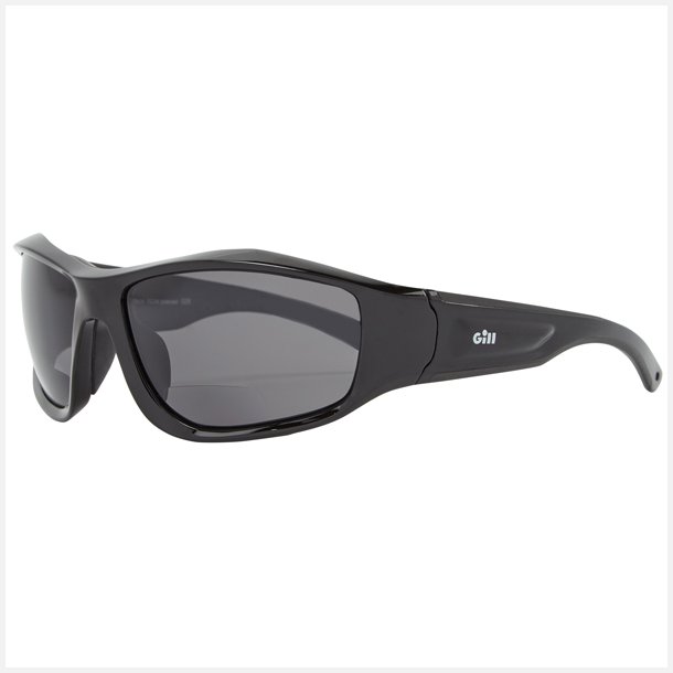 Gill Race vision Bi-focal solbrille sort, styrke +1,5