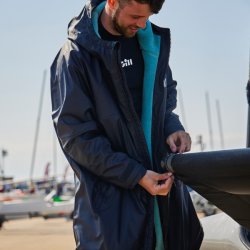 Gill 5024 Aqua Parka jakke navy str. S