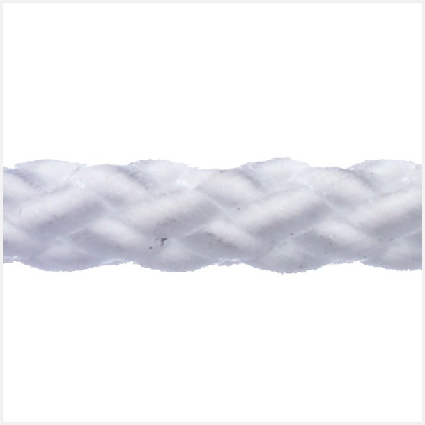 Robline Polyester 8 Allroundline, 6mm Hvid  - 1 mtr