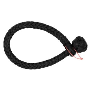 Robline Soft tovsj�kel 6mm Sort 90mm 2T