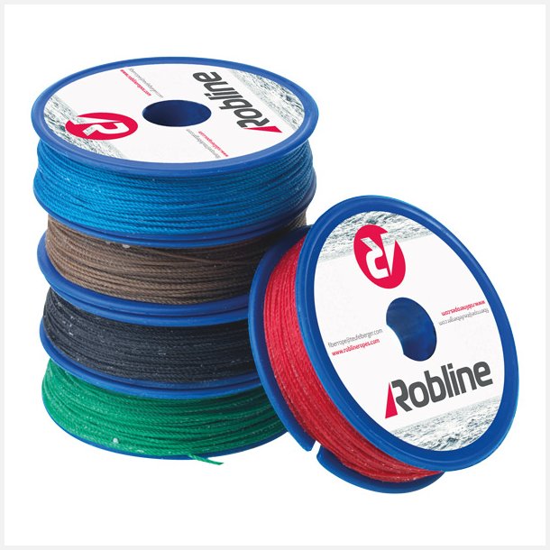 Robline Vokset Taklegarn 0,8mm Grn boks 10 rl x 80m