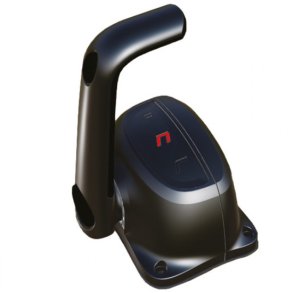 Ultraflex Enkel topmonteret kontrolboks sort med trim og ls