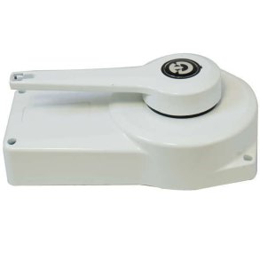 Nordflex kontrolbox hvid etgrebs med ls