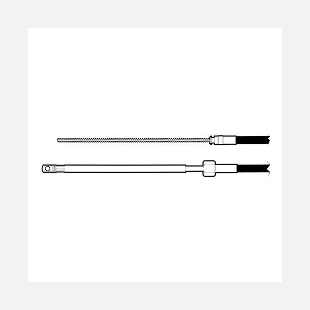 Ultraflex Styrekabel M66, 9 fod